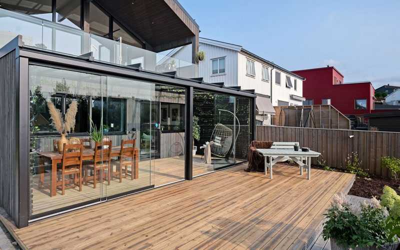 Pergola fixe